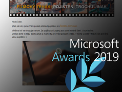 Personalizované video INSIA získalo ocenění Microsoft Awards 2019